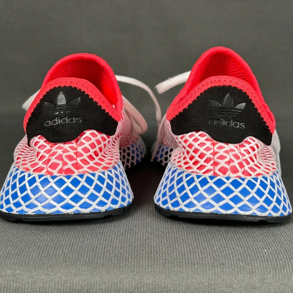 Adidas Deerupt Runner Athletic Youth 4.5 Rare Solar Red DA9610 Womens‎ Size 6